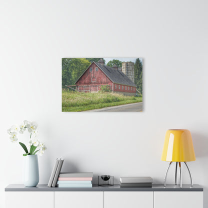 Barn Boutique Modern Farmhouse Acrylic Wall Print| Metamora Red I