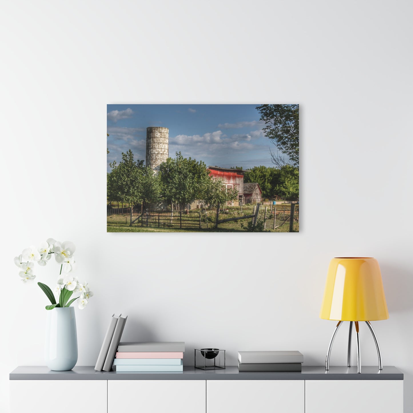 U R There Photography Henderson Road Farm Rustic Farmhouse Acrylic Wall Print