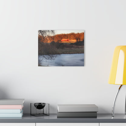U R There Photography Hidden in Leonard Rustic Farmhouse Acrylic Wall Print
