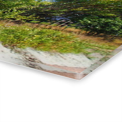 U R There Photography East Farrand Grey Rustic Farmhouse Acrylic Wall Print