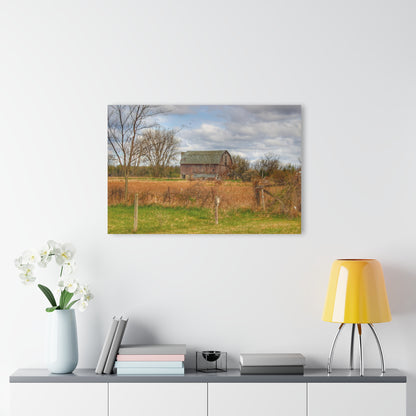 U R There Photography Clothier Road Red II Rustic Farmhouse Acrylic Wall Print