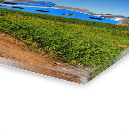 U R There Photography Kidder Road Blues I Rustic Farmhouse Acrylic Wall Print