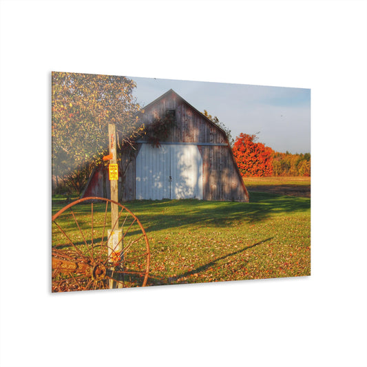 U R There Photography Cade Road Quonset Rustic Farmhouse Acrylic Wall Print