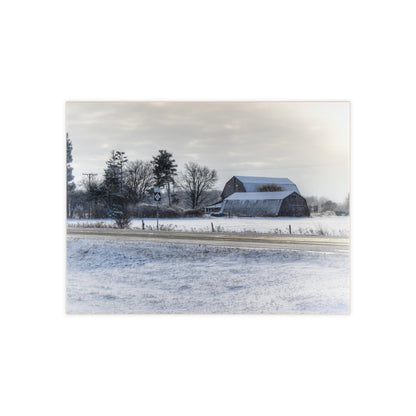 U R There Photography Otter Lake Road Greys Rustic Farmhouse Decorative Ceramic Tile