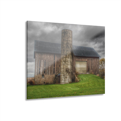 U R There Photography Gilford Grey I Rustic Farmhouse Acrylic Wall Print