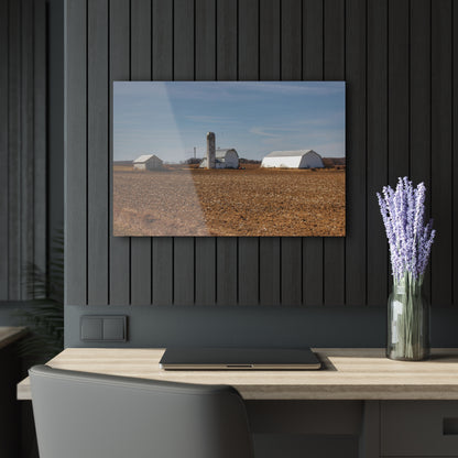 U R There Photography Colling Whites Rustic Farmhouse Acrylic Wall Print