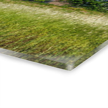 U R There Photography Elmwood Road Red IV Rustic Farmhouse Acrylic Wall Print