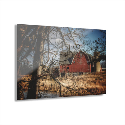 U R There Photography Greenwood Road Hidden Rustic Farmhouse Acrylic Wall Print