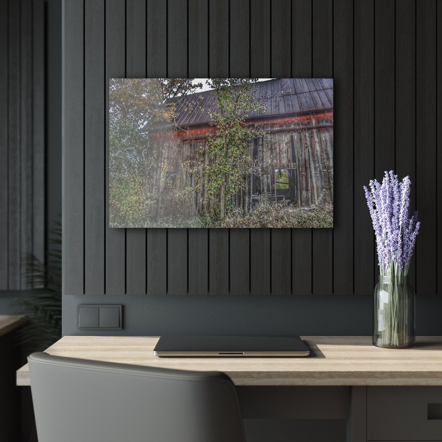 U R There Photography Annie's Barn II Rustic Farmhouse Acrylic Wall Print