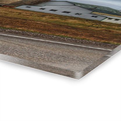 U R There Photography M-24 Whites Rustic Farmhouse Acrylic Wall Print