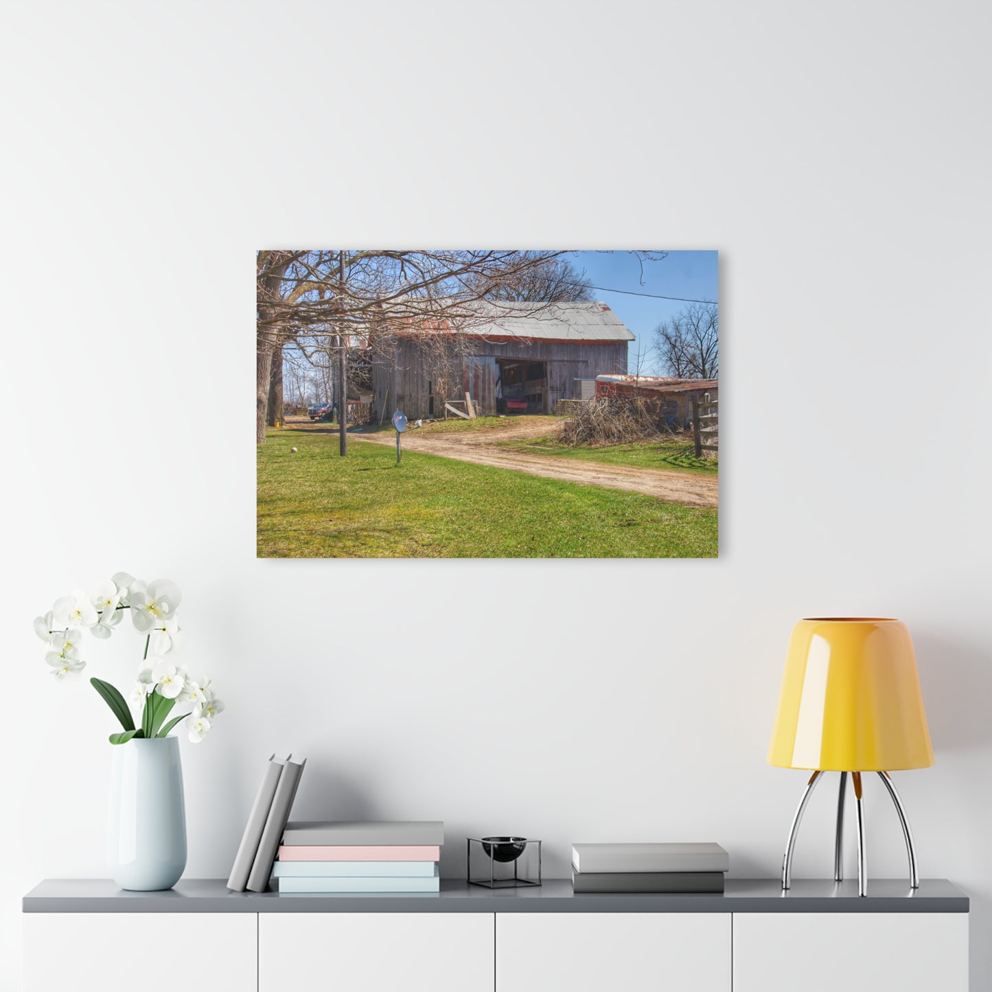 U R There Photography Lee Hill Greys Rustic Farmhouse Acrylic Wall Print