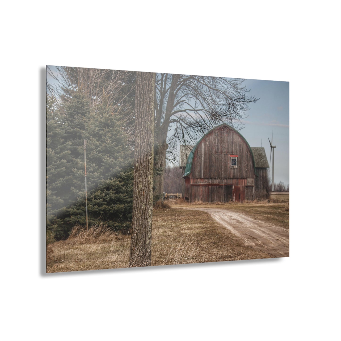 U R There Photography Barn of Deckerville Road Rustic Farmhouse Acrylic Wall Print