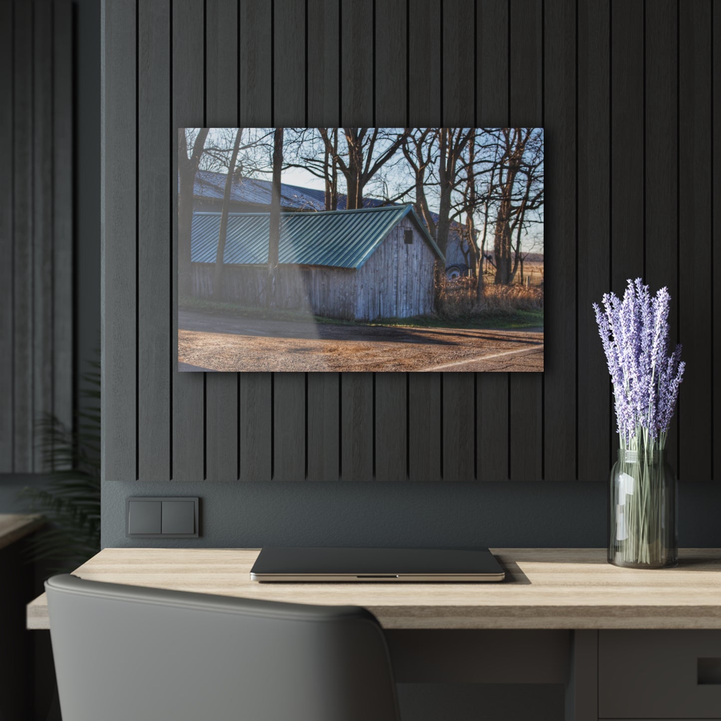 U R There Photography Baldwin Roadside Shack Rustic Farmhouse Acrylic Wall Print