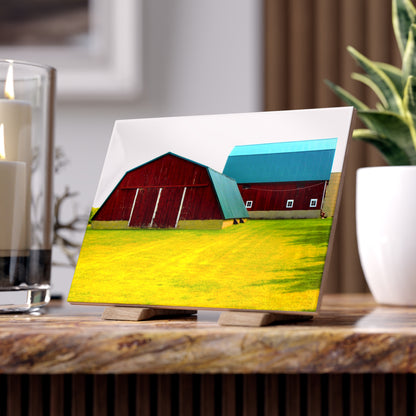 U R There Photography Baldwin Barn Brothers I Rustic Farmhouse Decorative Ceramic Tile