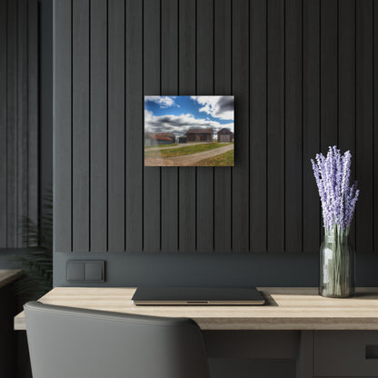 U R There Photography Buckhorn Lake Road Centennial Farm Rustic Farmhouse Acrylic Wall Print