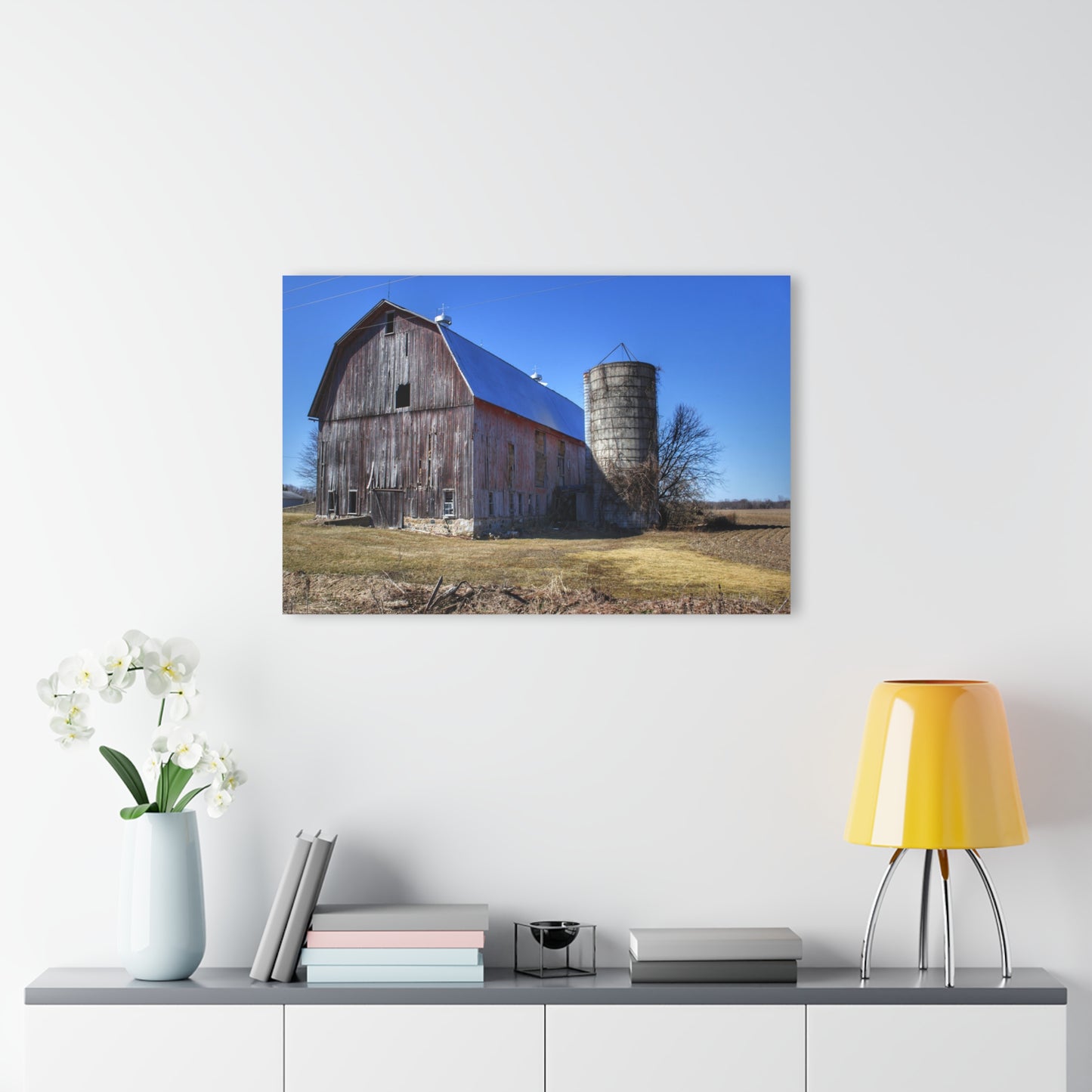 U R There Photography North Irish Red I Rustic Farmhouse Acrylic Wall Print