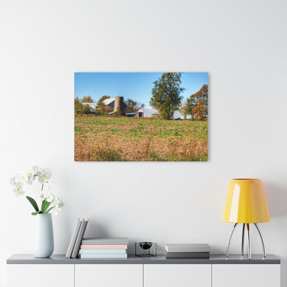 U R There Photography Freiberger Road Greys Rustic Farmhouse Acrylic Wall Print