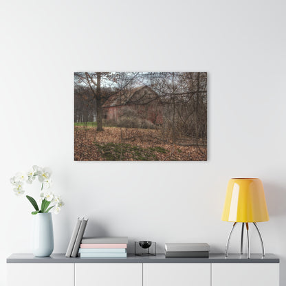 U R There Photography Mayville Hidden Barn II Rustic Farmhouse Acrylic Wall Print