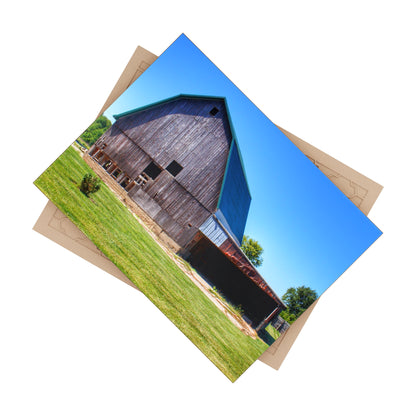 U R There Photography Bishop Grey I Rustic Farmhouse Decorative Ceramic Tile