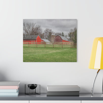 U R There Photography West Lake Road Farm Rustic Farmhouse Acrylic Wall Print