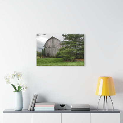 U R There Photography Dequindre Road Grey II Rustic Farmhouse Acrylic Wall Print
