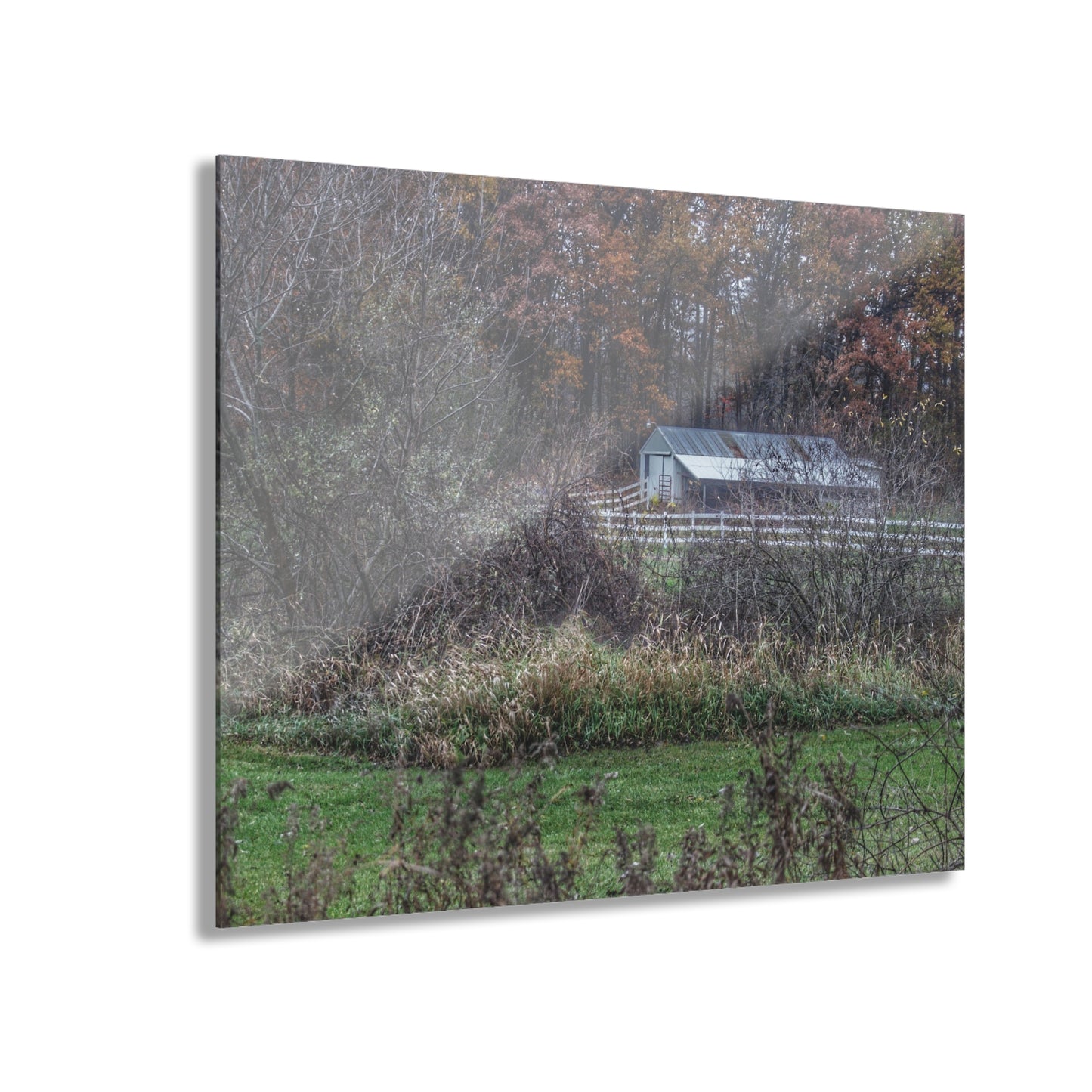 U R There Photography Shifman Road Stable Rustic Farmhouse Acrylic Wall Print