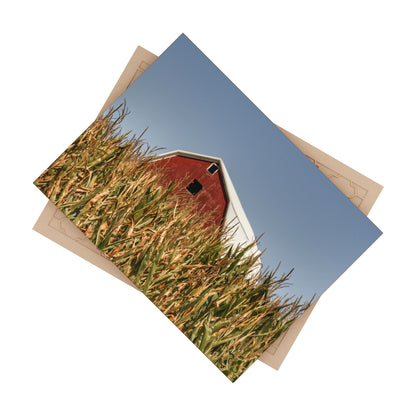 U R There Photography Beyond the Corn Rustic Farmhouse Decorative Ceramic Tile