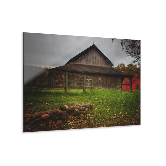 U R There Photography Chalet Grey II Rustic Farmhouse Acrylic Wall Print