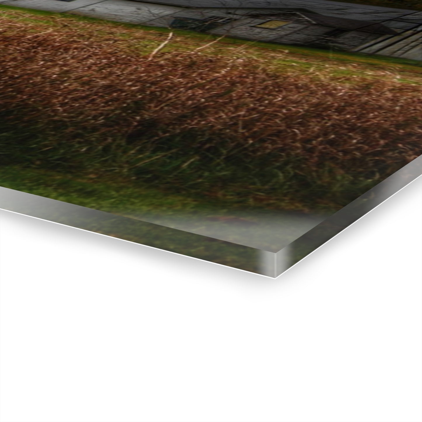 U R There Photography Farnsworth Road White Rustic Farmhouse Acrylic Wall Print