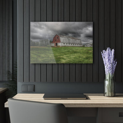 Barn Boutique Modern Farmhouse Acrylic Wall Print| Peters Road Appaloosa Barn I