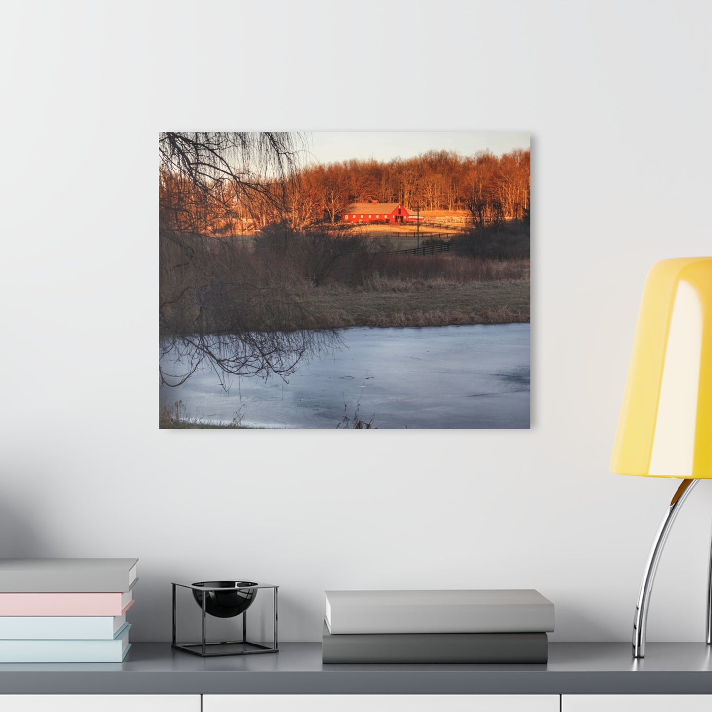U R There Photography Hidden in Leonard Rustic Farmhouse Acrylic Wall Print