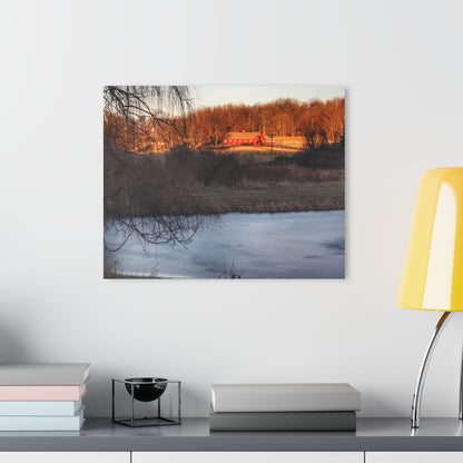 U R There Photography Hidden in Leonard Rustic Farmhouse Acrylic Wall Print