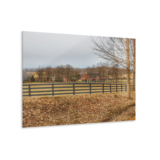 U R There Photography Barber Road Farm I Rustic Farmhouse Acrylic Wall Print