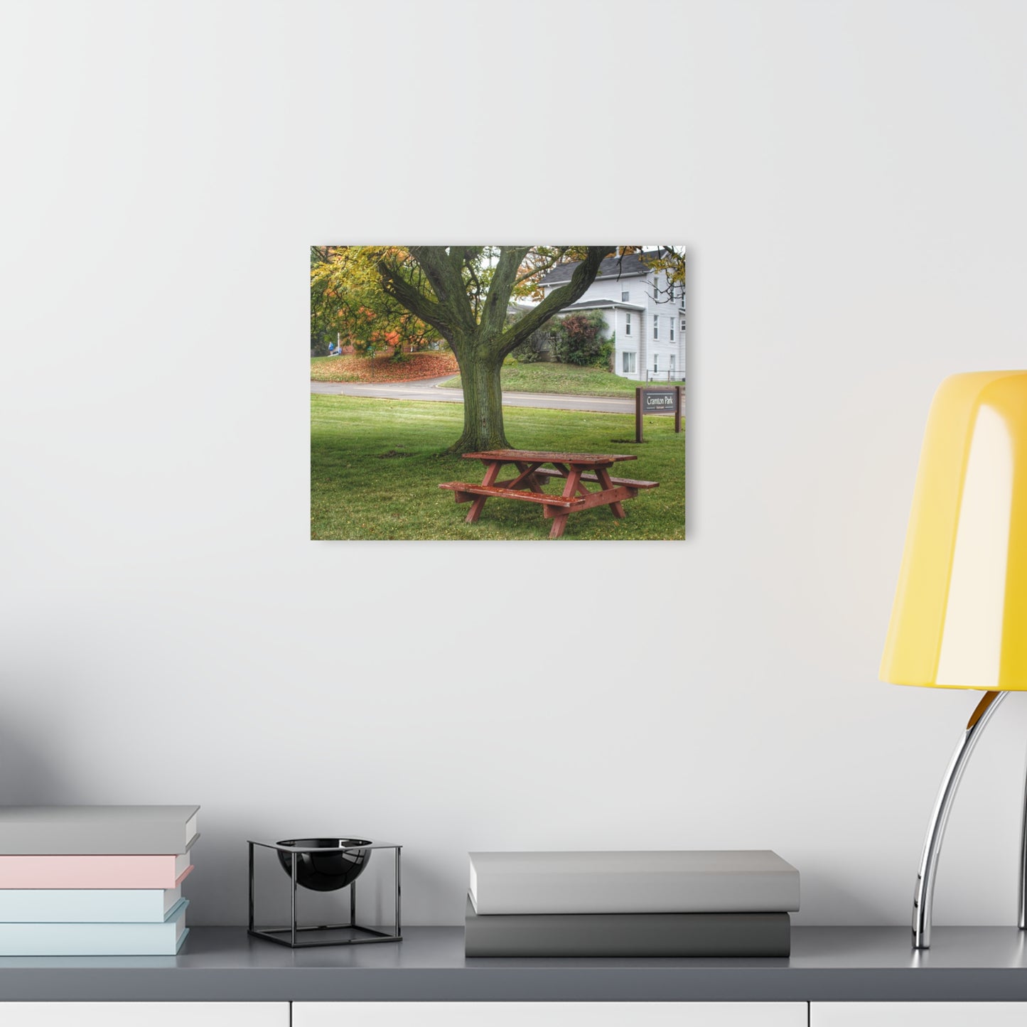 U R There Photography Picnic in the Park Rustic Farmhouse Acrylic Wall Print