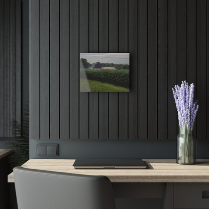 U R There Photography Above the Corn on Piersonville Road II Rustic Farmhouse Acrylic Wall Print