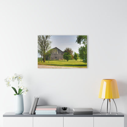 U R There Photography Caro Road Twin Greys II Rustic Farmhouse Acrylic Wall Print
