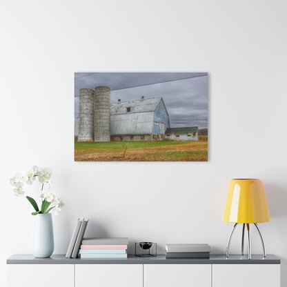 U R There Photography Daley Road Grey I Rustic Farmhouse Acrylic Wall Print