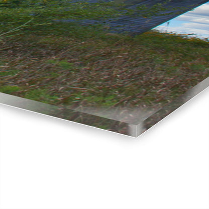 U R There Photography Mound Road Schoolhouse Rustic Farmhouse Acrylic Wall Print