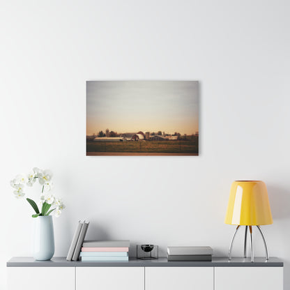 U R There Photography Marlette Road Farm II Rustic Farmhouse Acrylic Wall Print
