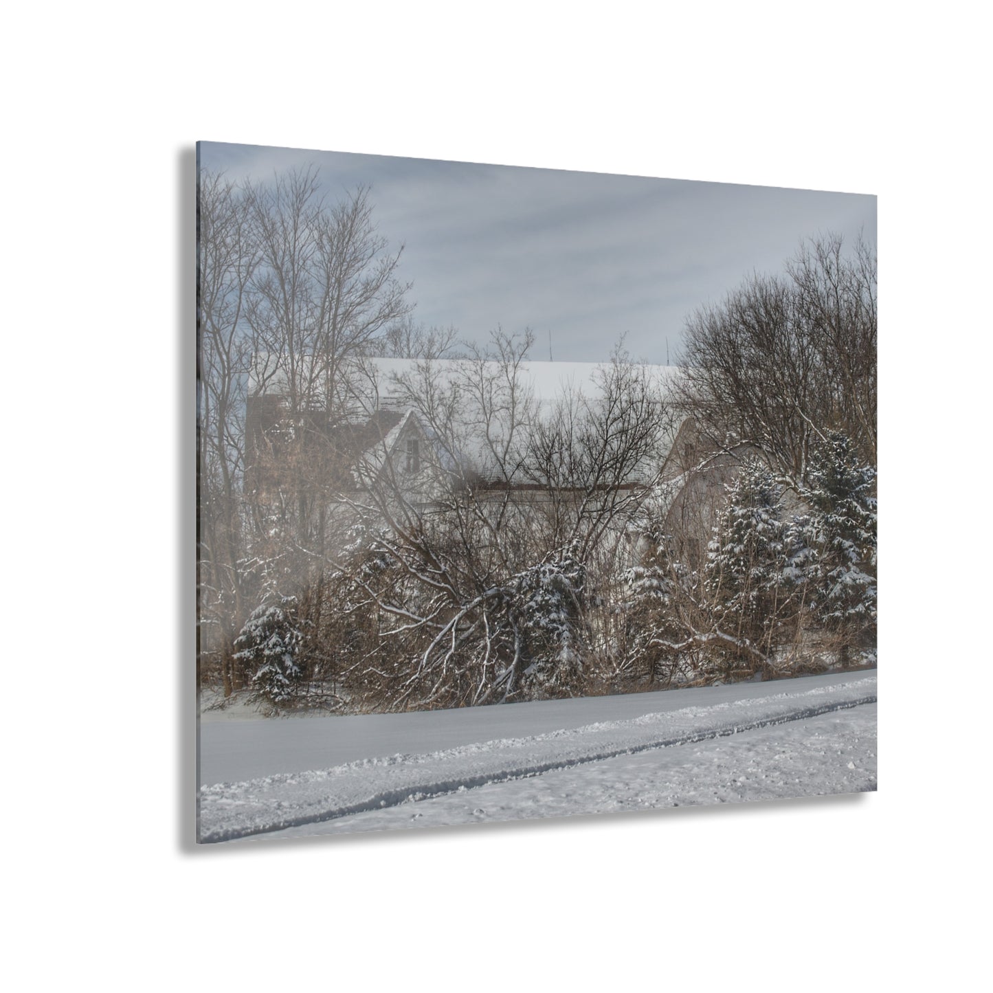 U R There Photography Hidden in Oxford II Rustic Farmhouse Acrylic Wall Print