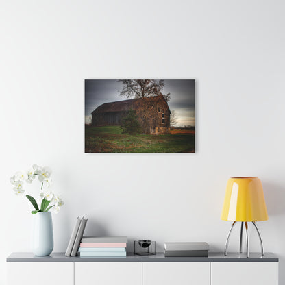 U R There Photography Melvin Grey Rustic Farmhouse Acrylic Wall Print