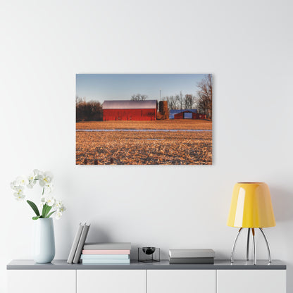 U R There Photography Early Spring on Catlin Road Rustic Farmhouse Acrylic Wall Print