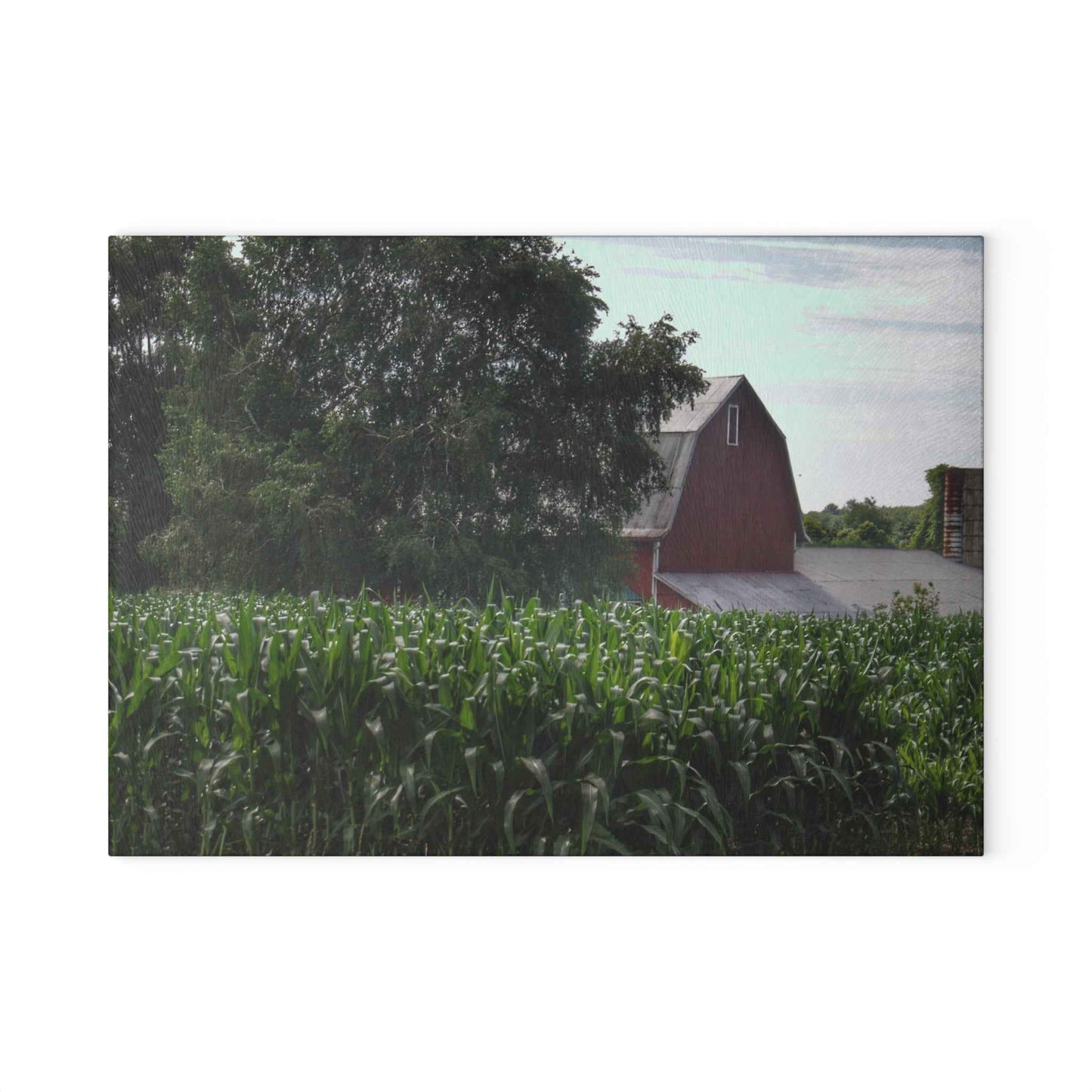 Rustic Farmhouse Cutting Board| Piersonville Road Red