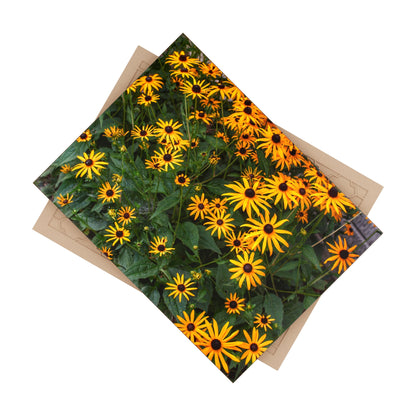 U R There Photography Black-Eyed Susan Rustic Farmhouse Decorative Ceramic Tile