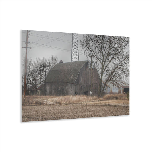 U R There Photography Barnes Road End of Days Rustic Farmhouse Acrylic Wall Print