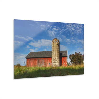 Barn Boutique Modern Farmhouse Acrylic Wall Print| Clarkston Road Red I