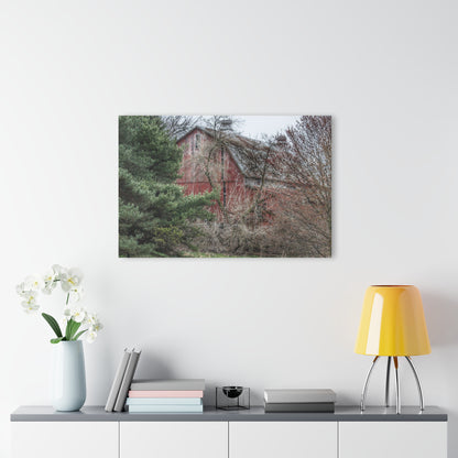 U R There Photography Morris Road Hidden Rustic Farmhouse Acrylic Wall Print