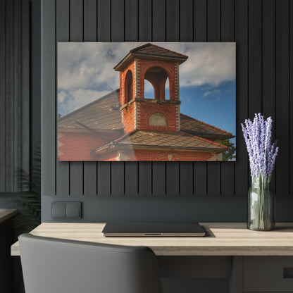 U R There Photography North Grove Road Schoolhouse II Rustic Farmhouse Acrylic Wall Print