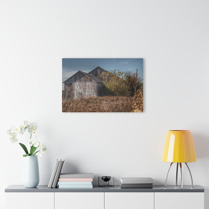 U R There Photography Fulmer Road Greys Rustic Farmhouse Acrylic Wall Print