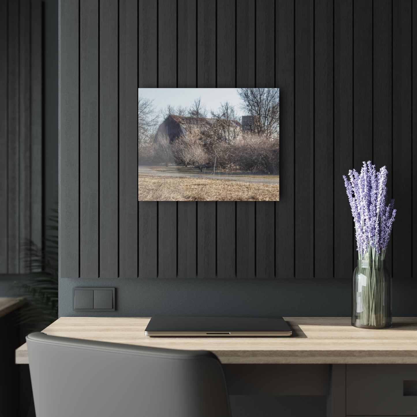 U R There Photography Weyer Road Hidden Rustic Farmhouse Acrylic Wall Print